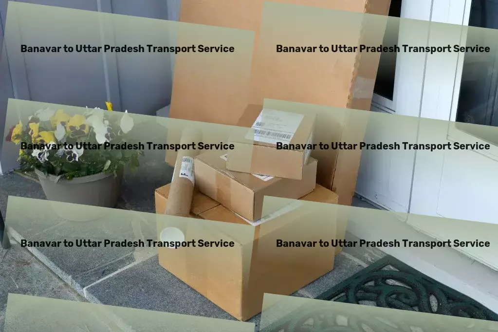 Banavar to Uttar Pradesh Transport End-to-end logistics