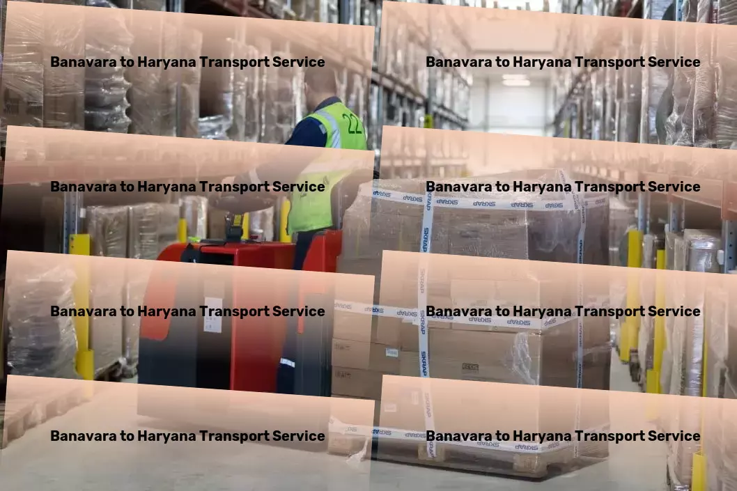 Banavara to Haryana Transport Large package delivery