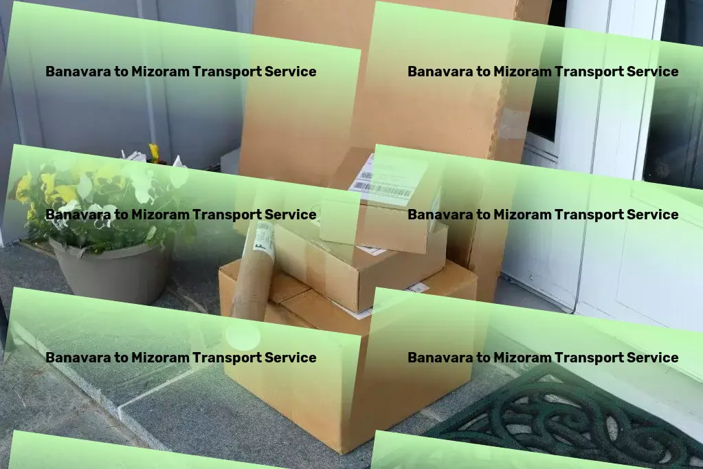 Banavara to Mizoram Transport On-demand courier services