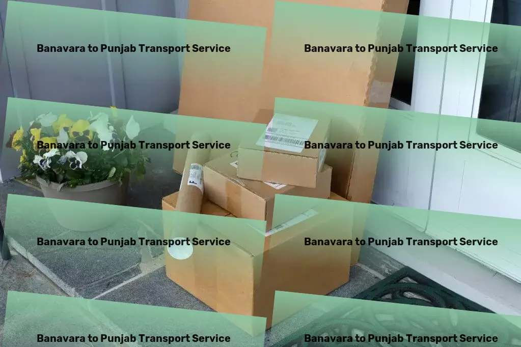 Banavara to Punjab Transport Multi-city goods transport