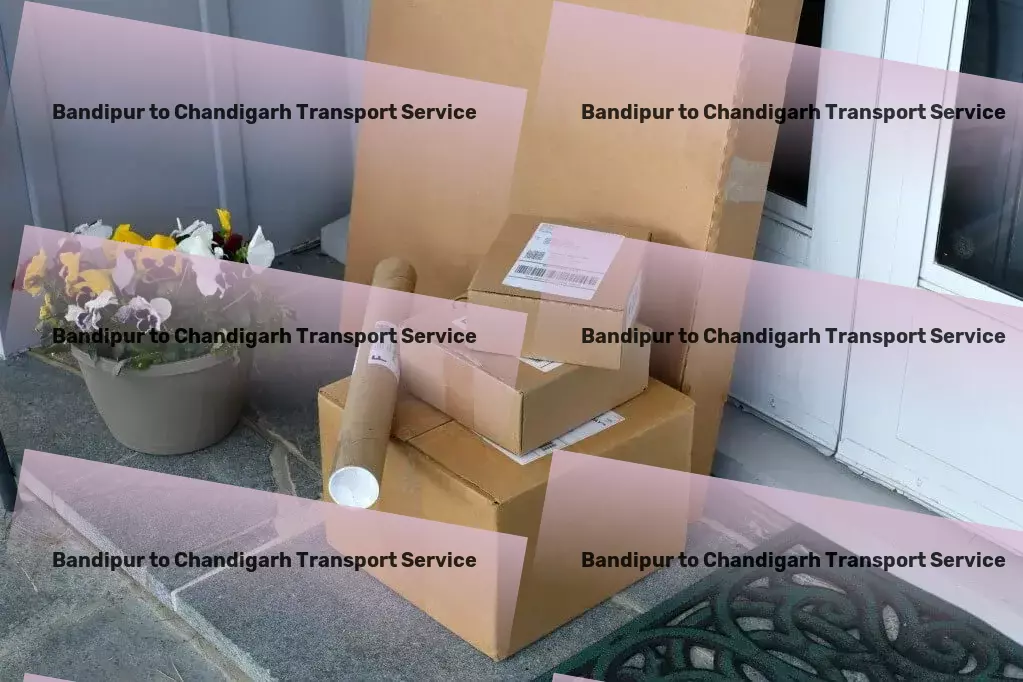 Bandipur to Chandigarh Transport Inter-state goods delivery