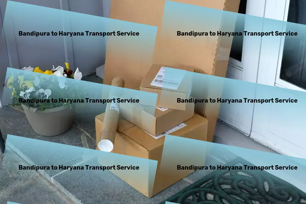 Bandipura to Haryana Transport Heavy load shipping solutions