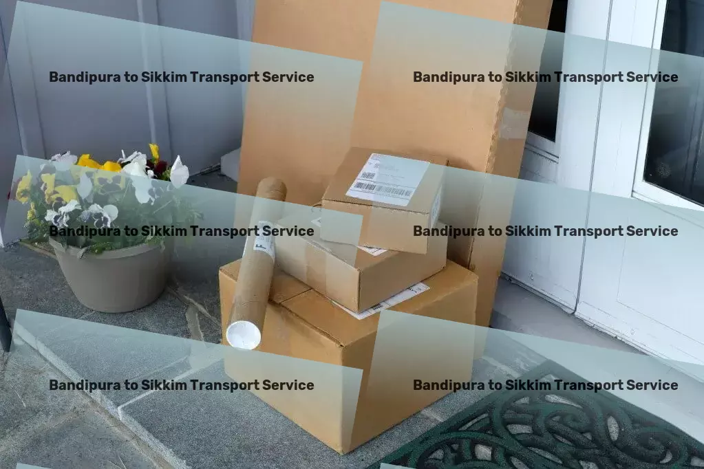 Bandipura to Sikkim Transport High-capacity package delivery