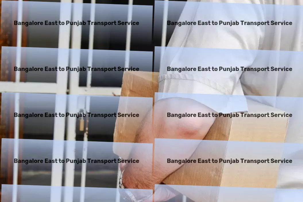 Bangalore East to Punjab Transport Where excellence meets efficiency in Indian goods transportation. - Quick delivery solutions