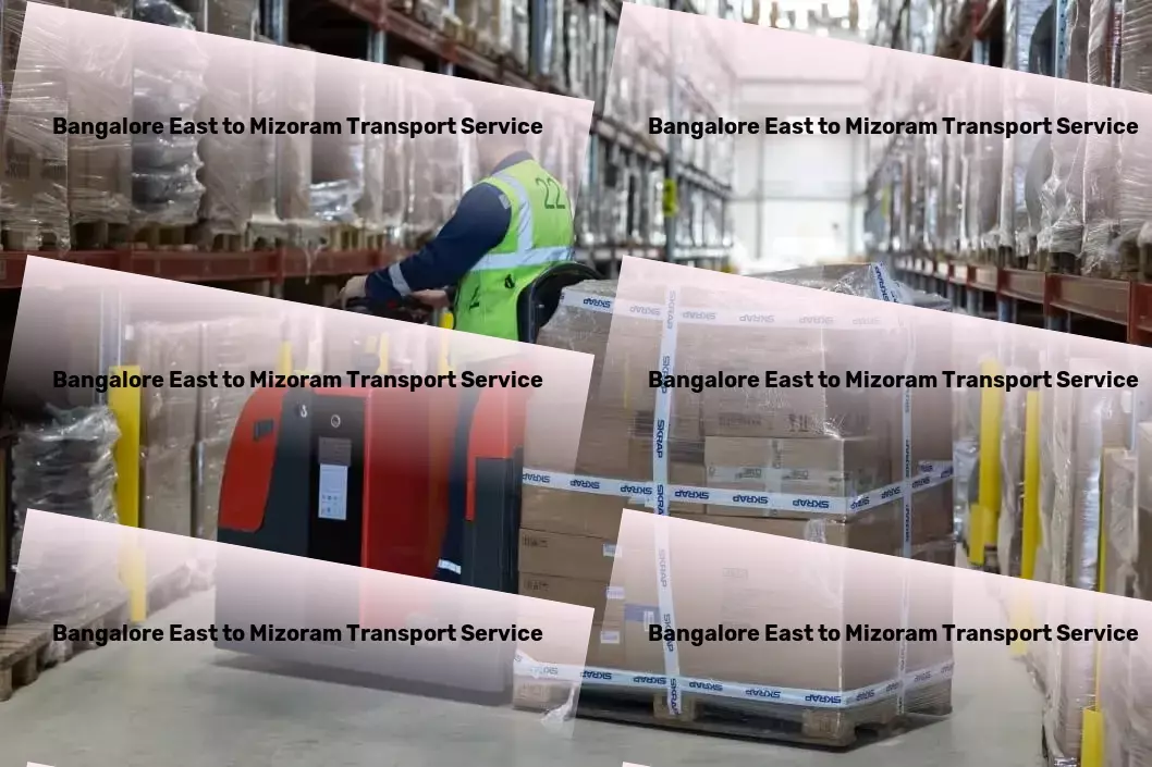 Bangalore East to Mizoram Transport Urban freight and logistics