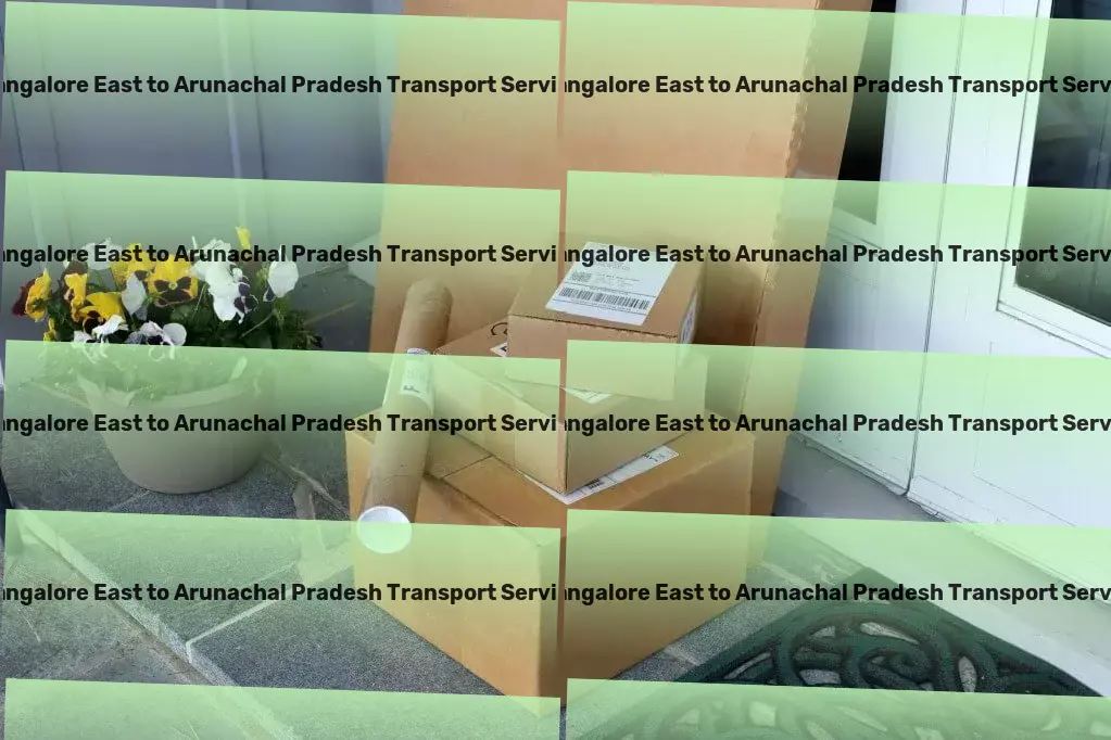 Bangalore East to Arunachal Pradesh Transport Crafted for perfection - our logistic solutions for India's market! - On-demand courier services