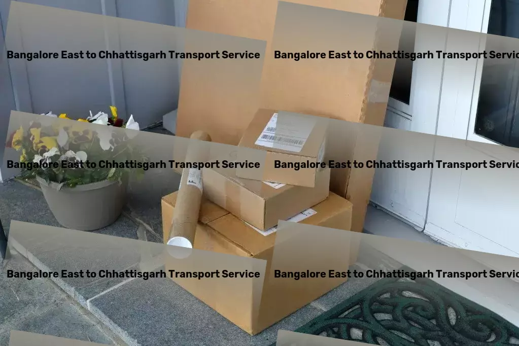 Bangalore East to Chhattisgarh Transport Regional freight delivery