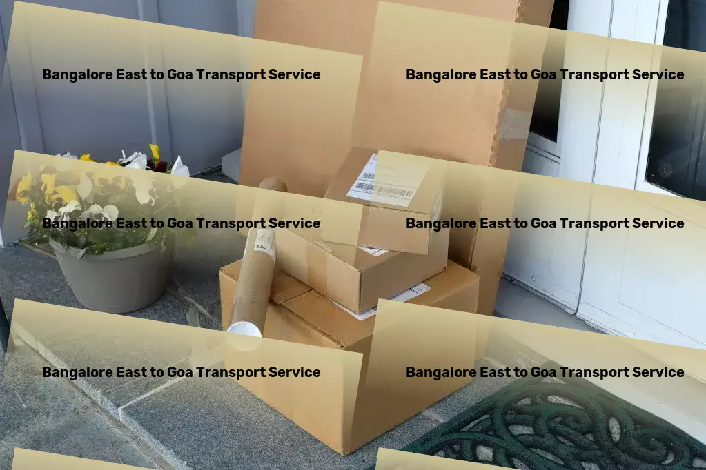 Bangalore East to Goa Transport Urban goods transport