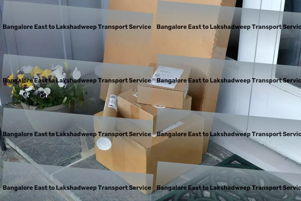 Bangalore East to Lakshadweep Transport Inter-city freight forwarding