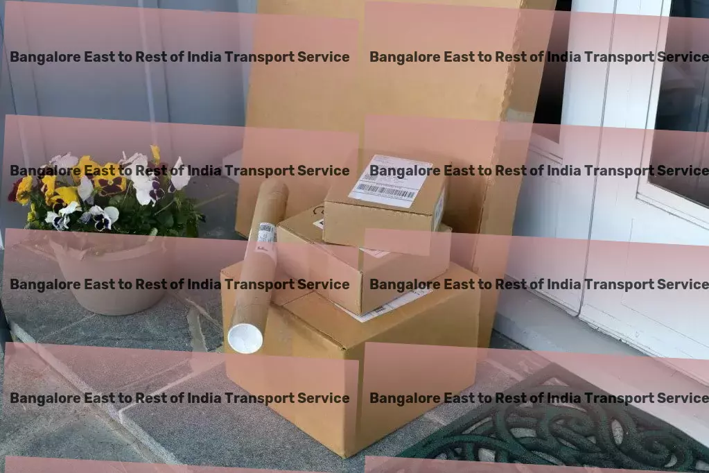 Bangalore East to Rest Of India Transport Regional cargo forwarding