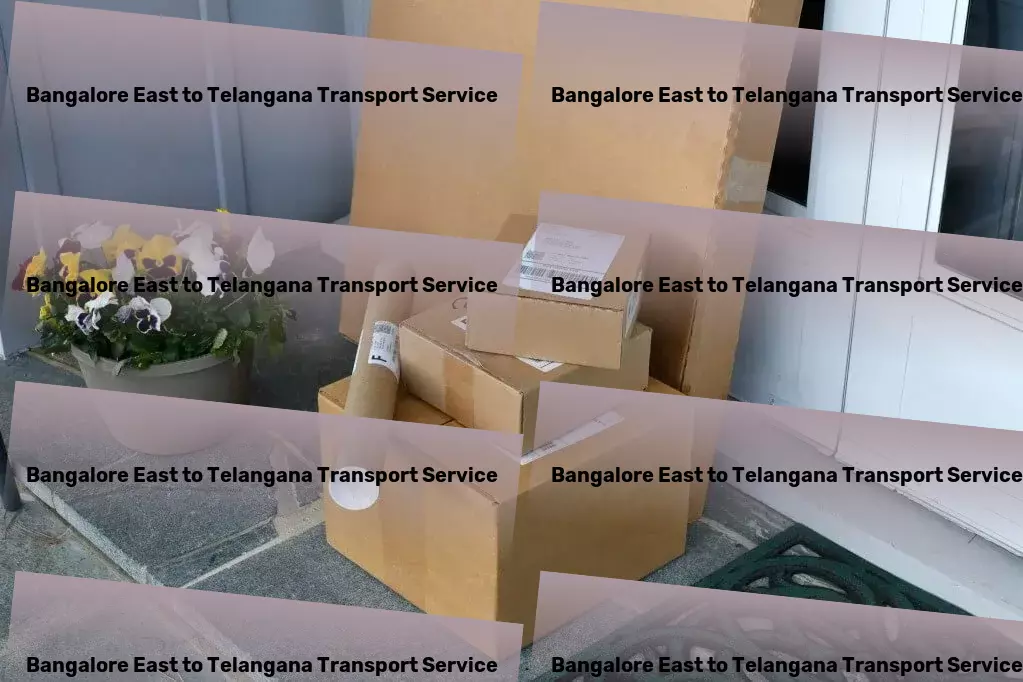 Bangalore East to Telangana Transport Express freight operations