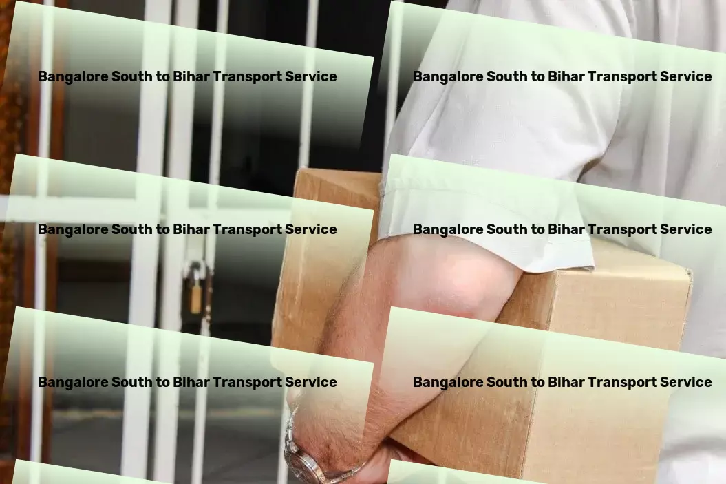 Bangalore South to Bihar Transport Easing your logistics burden with unmatched services in India. - Expedited package services