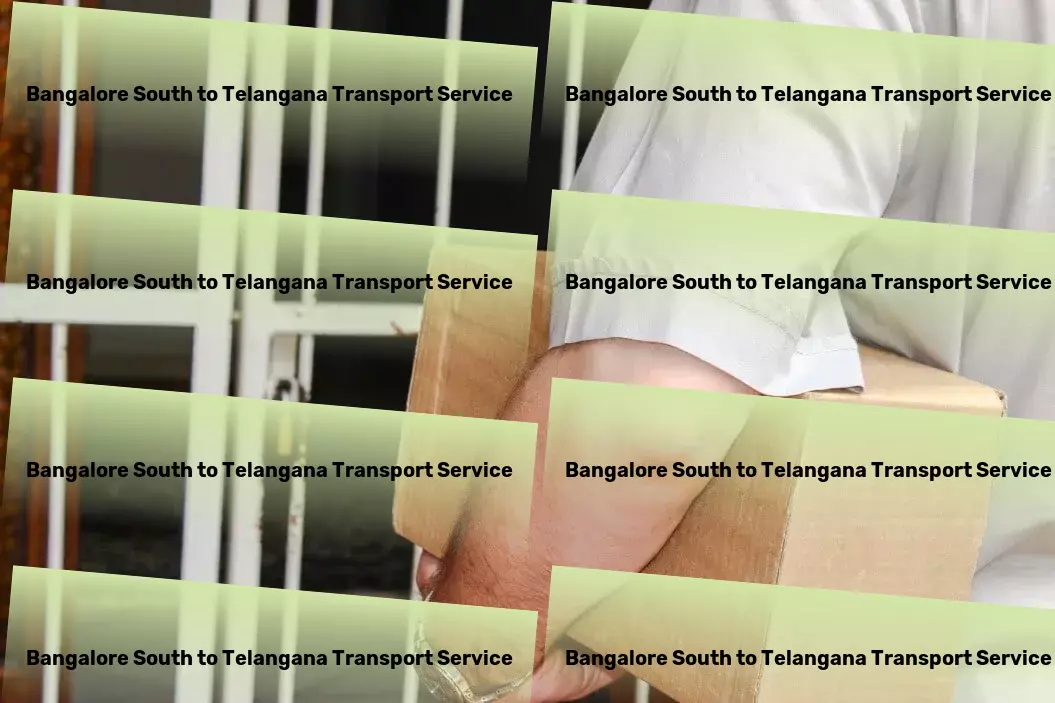 Bangalore South to Telangana Transport Goods transport services