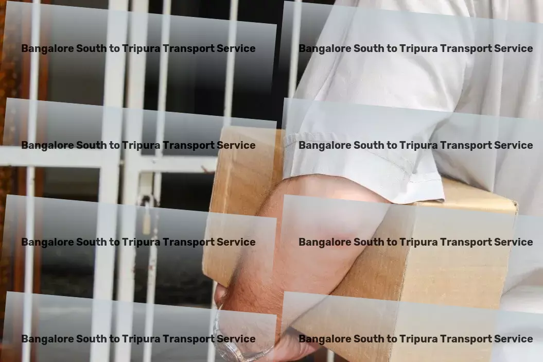 Bangalore South to Tripura Transport Cross-country cargo transport