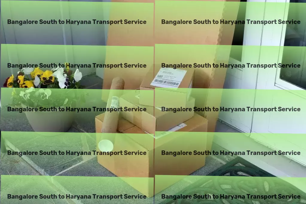 Bangalore South to Haryana Transport Multi-city logistics services