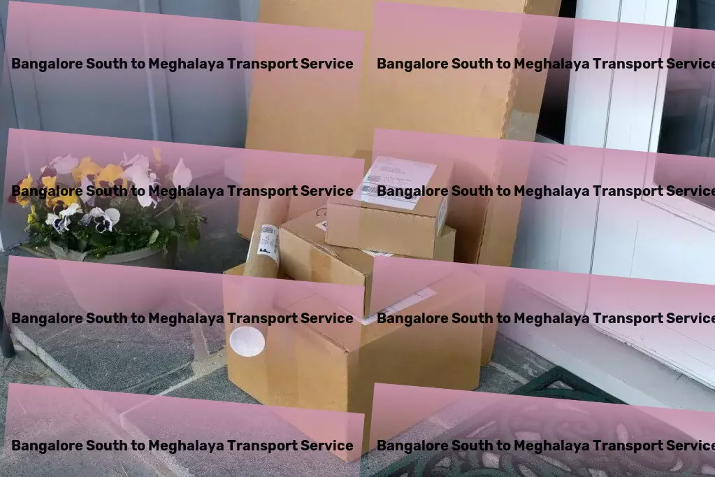 Bangalore South to Meghalaya Transport National cargo logistics