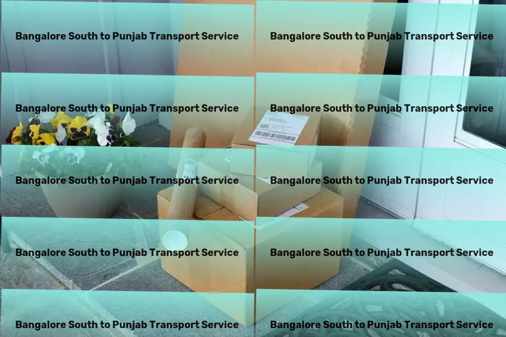 Bangalore South to Punjab Transport Embodying efficacy and reliability in Indian logistics. - Online bulk cargo services