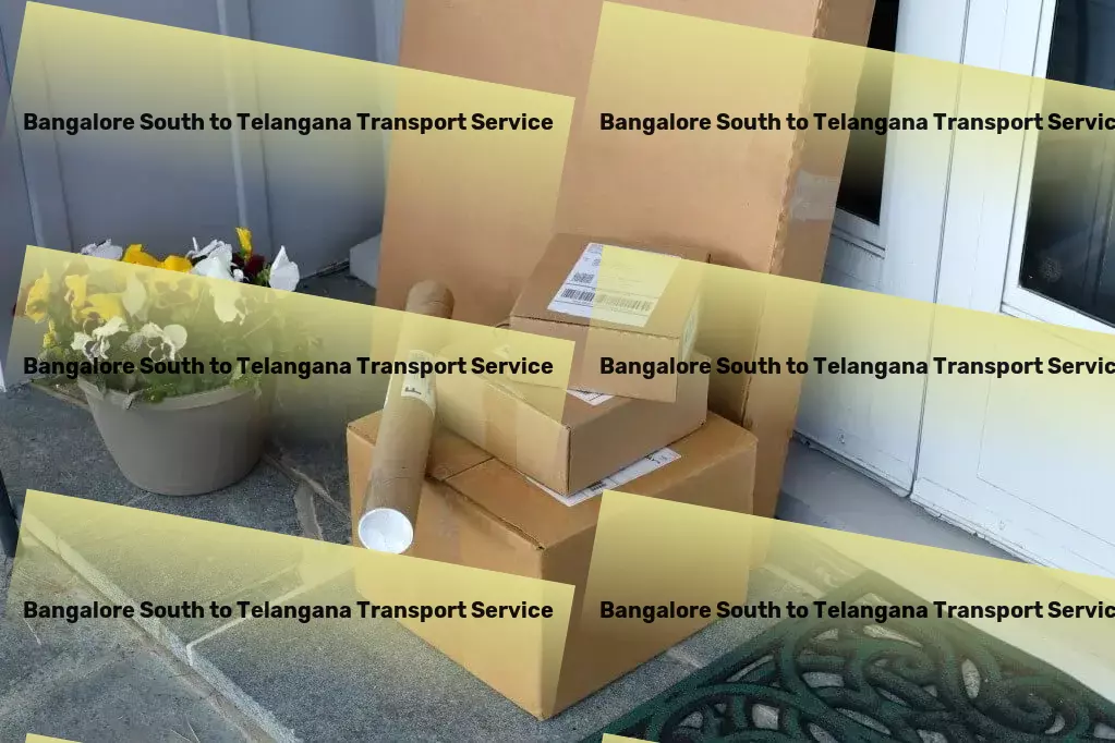 Bangalore South to Telangana Transport Redefining what's possible in transport and logistics within India. - End-to-end cargo solutions