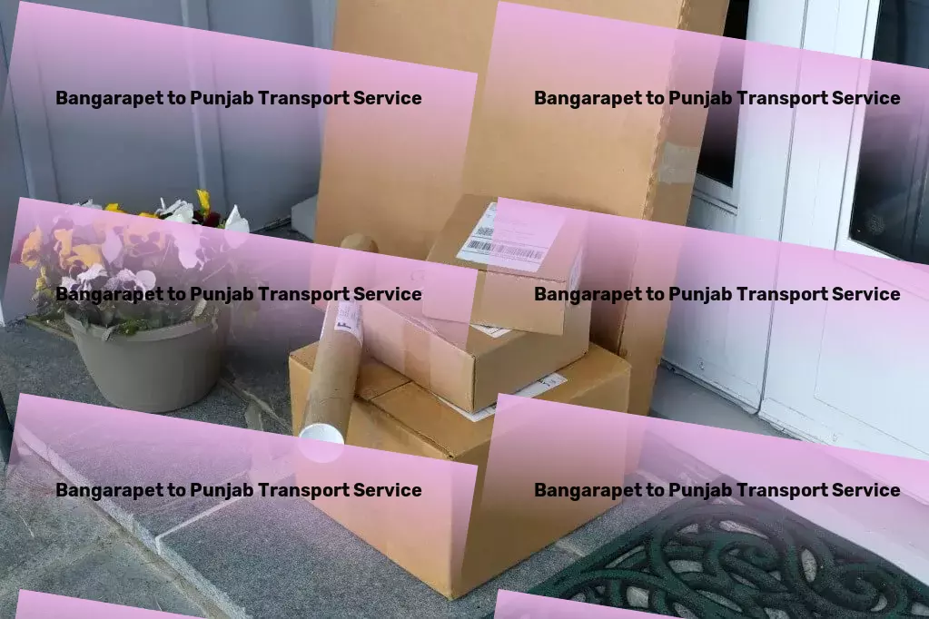 Bangarapet to Punjab Transport Comprehensive goods solutions