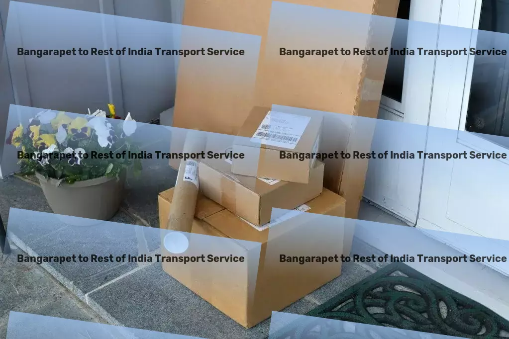 Bangarapet to Rest Of India Transport Innovative strategies for smarter goods transport in India. - Domestic transport services