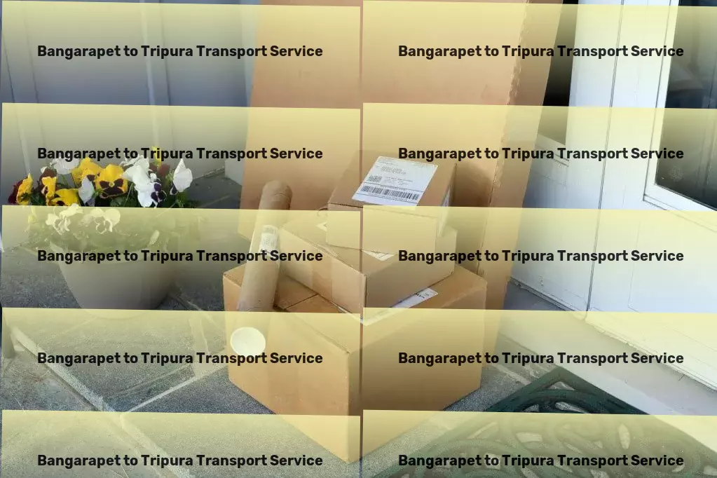 Bangarapet to Tripura Transport High-speed goods logistics