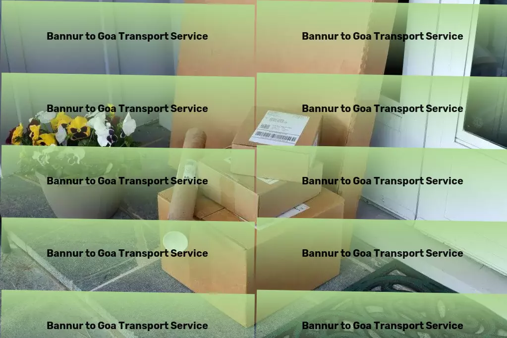 Bannur to Goa Transport Efficient parcel freight