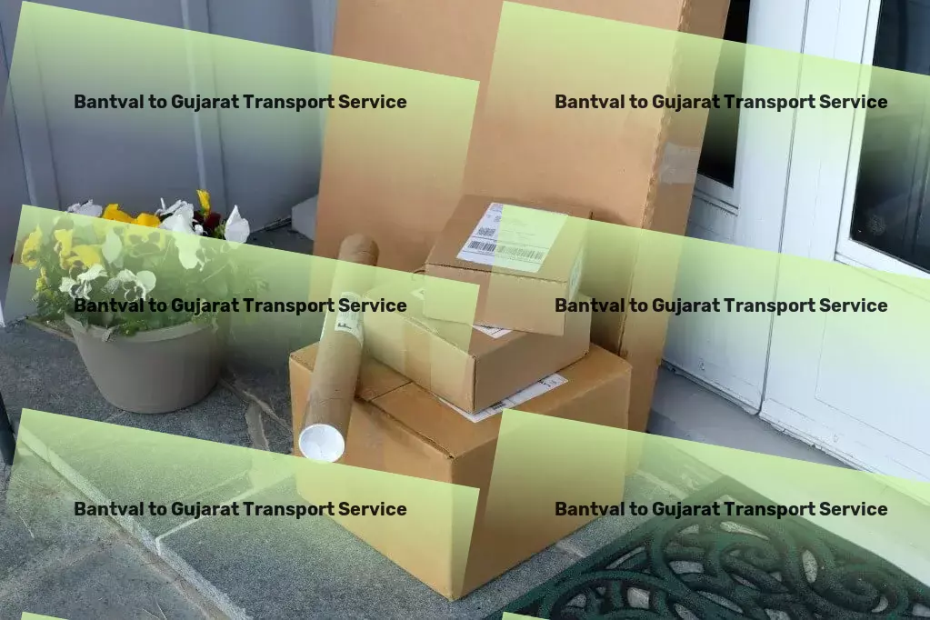 Bantval to Gujarat Transport Regional package forwarding