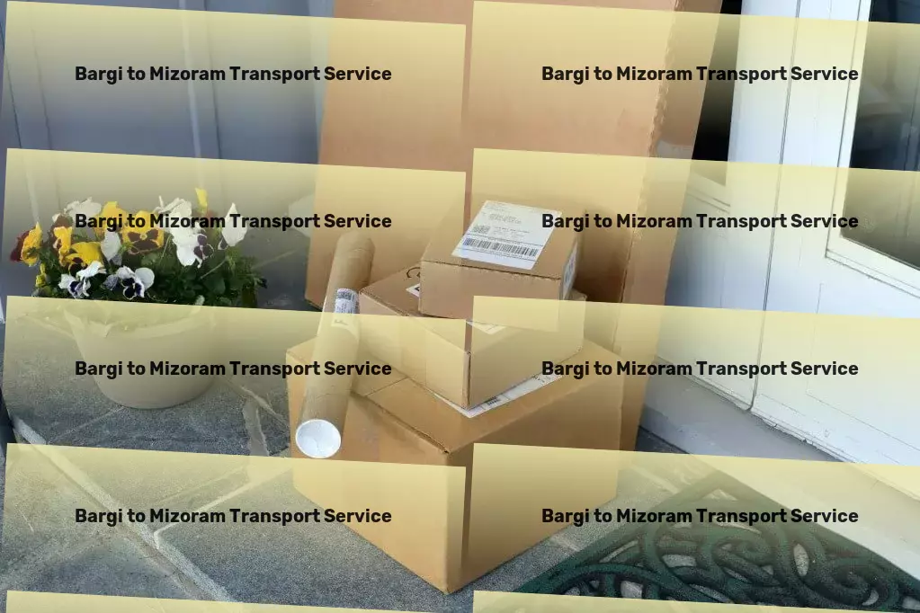 Bargi to Mizoram Transport Express cargo shipment services