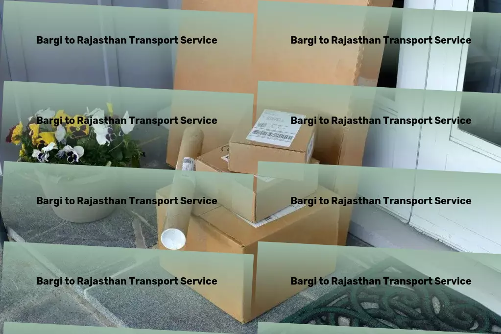 Bargi to Rajasthan Transport We're not just about transport; we're about smart solutions in India! - Specialized cargo transport