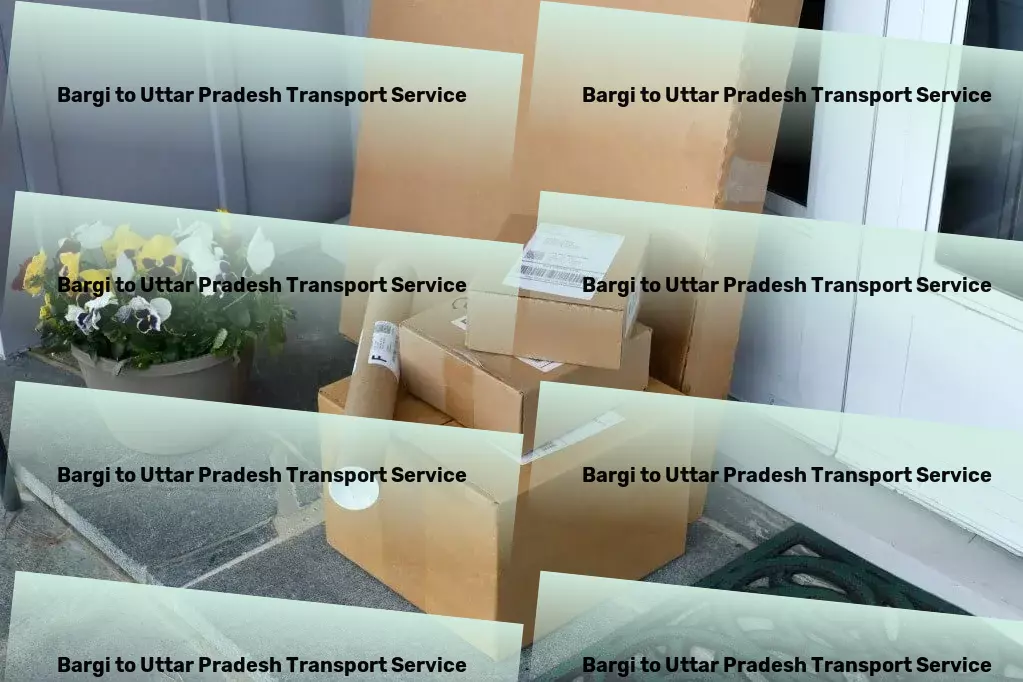 Bargi to Uttar Pradesh Transport High-volume freight logistics