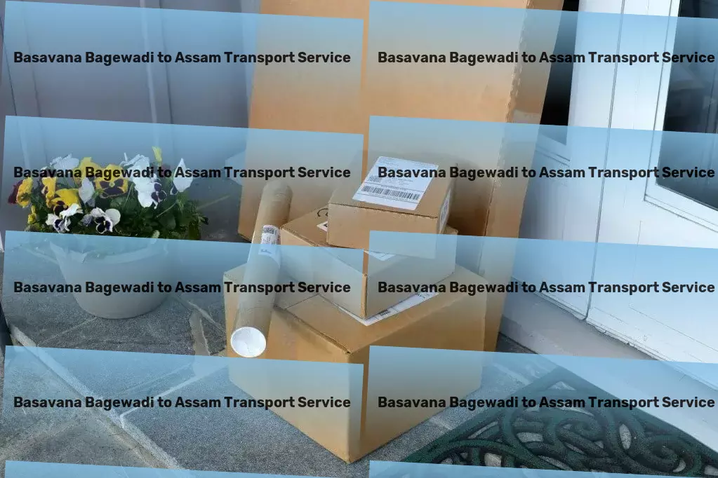 Basavana Bagewadi to Assam Transport Customized goods forwarding