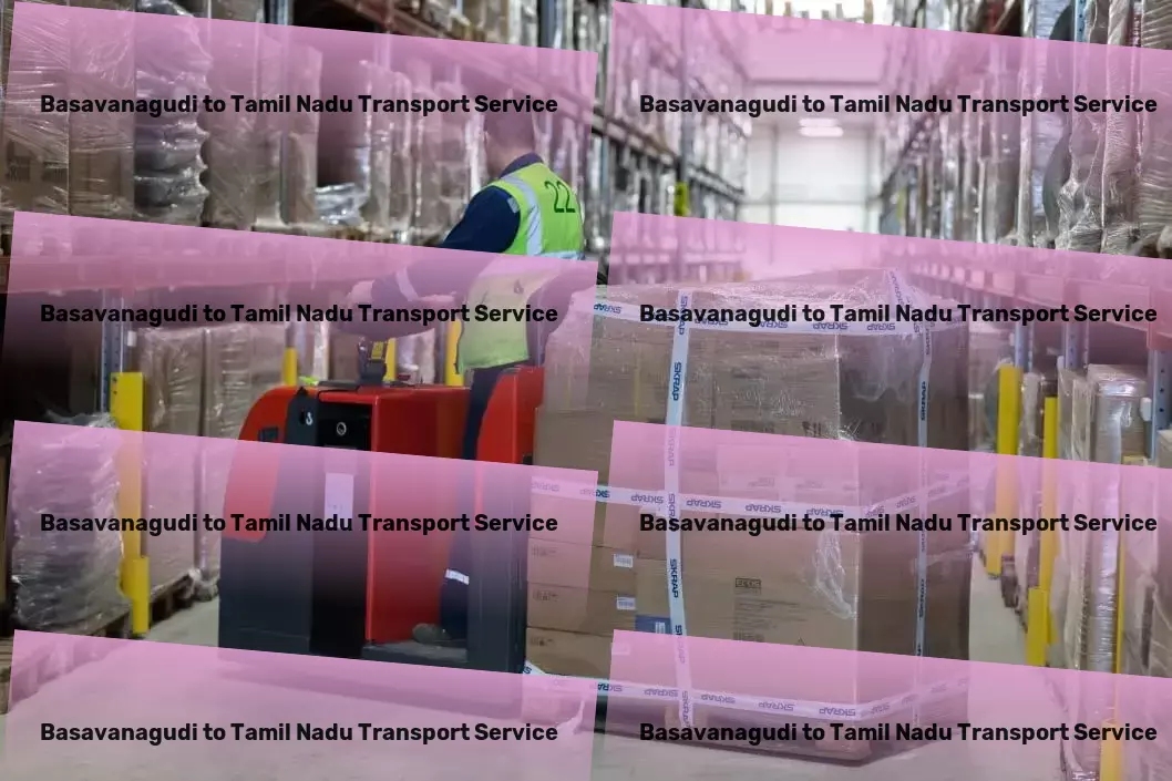 Basavanagudi to Tamil Nadu Transport Heavy equipment transportation