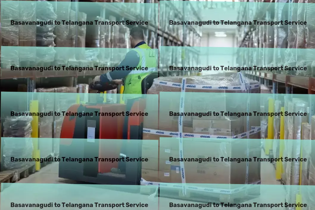 Basavanagudi to Telangana Transport Transforming the landscape of goods transportation! - Integrated goods services