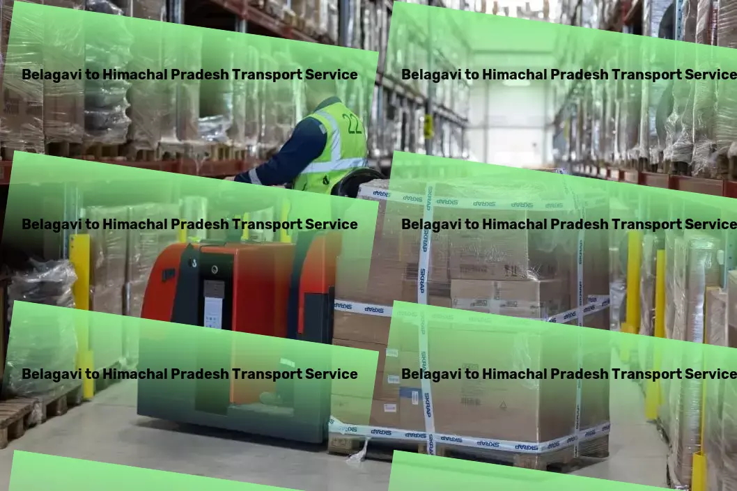 Belagavi to Himachal Pradesh Transport Exceptional logistics support within the Indian landscape! - Bulk freight transportation