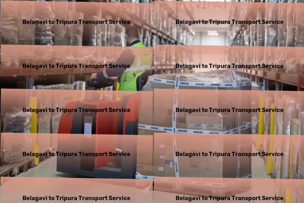 Belagavi to Tripura Transport Discover the magic of India, one journey at a time! - City-to-city freight solutions