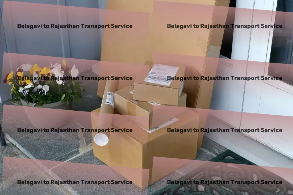 Belagavi to Rajasthan Transport Full-load goods services