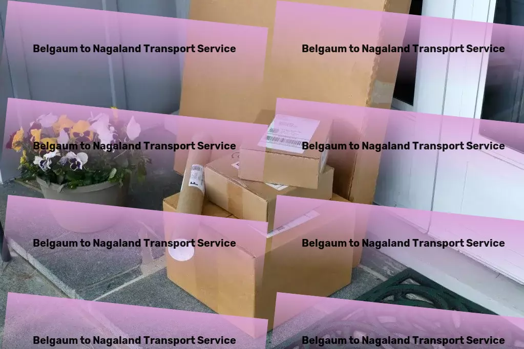 Belgaum to Nagaland Transport Reliability and speed: Our promise for your logistics in India. - Large-scale cargo logistics