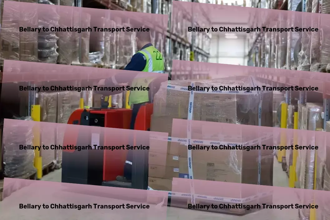 Bellary to Chhattisgarh Transport Urban movers and packers