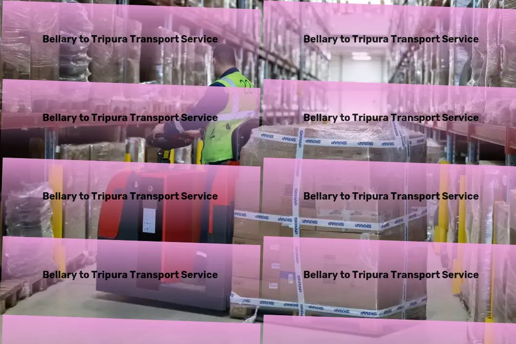 Bellary to Tripura Transport Goods moving smarter, faster, safer across India. - Nationwide transport operations