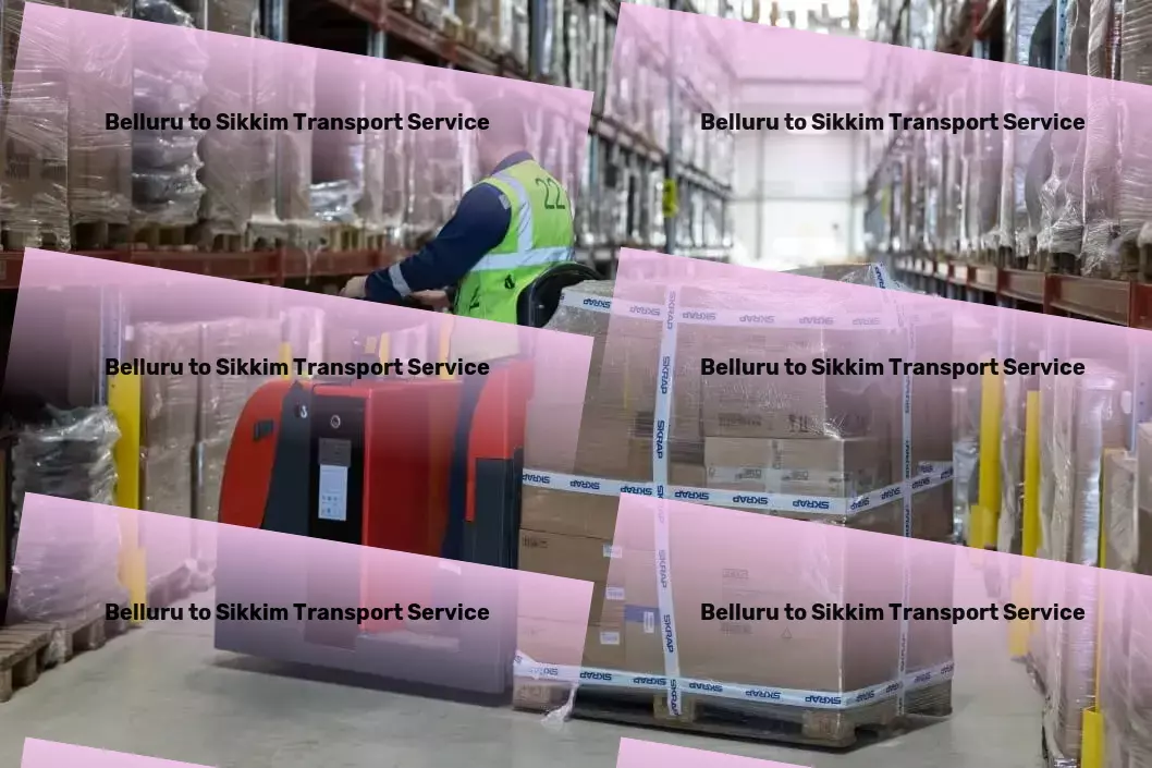 Belluru to Sikkim Transport Nationwide package logistics