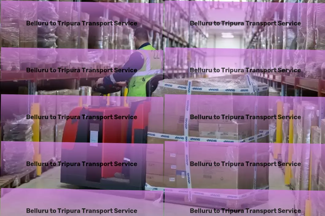 Belluru to Tripura Transport Citywide delivery solutions