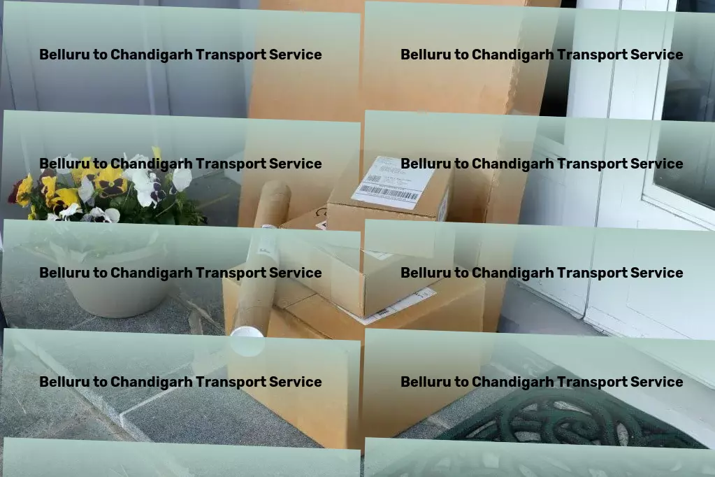 Belluru to Chandigarh Transport Rail transport services