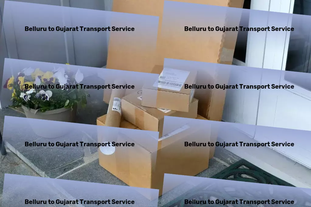 Belluru to Gujarat Transport Nationwide cargo delivery