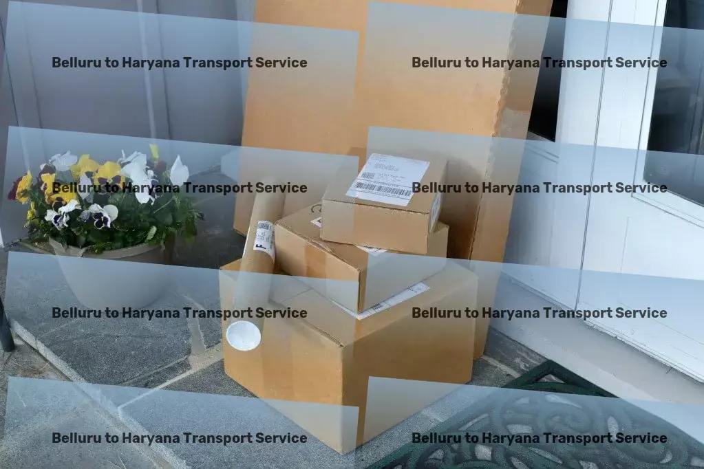 Belluru to Haryana Transport Blazing new trails in the world of Indian transport services! - Cross-state freight services