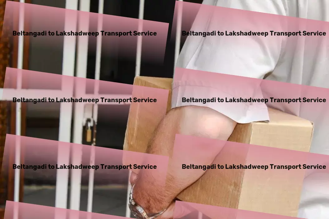 Beltangadi to Lakshadweep Transport Custom freight forwarding