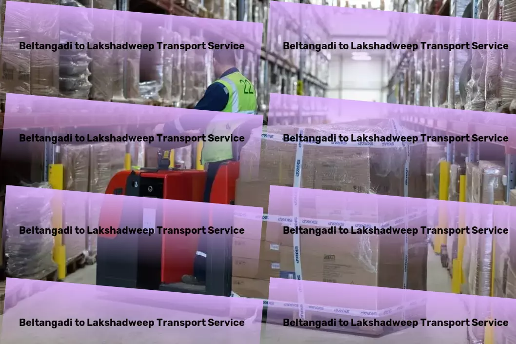 Beltangadi to Lakshadweep Transport Goods moving smarter, faster, safer across India. - Multi-city goods logistics