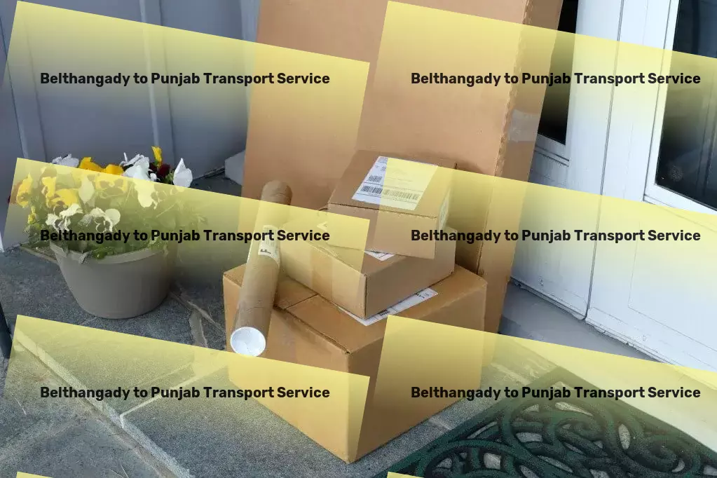 Belthangady to Punjab Transport Express goods logistics